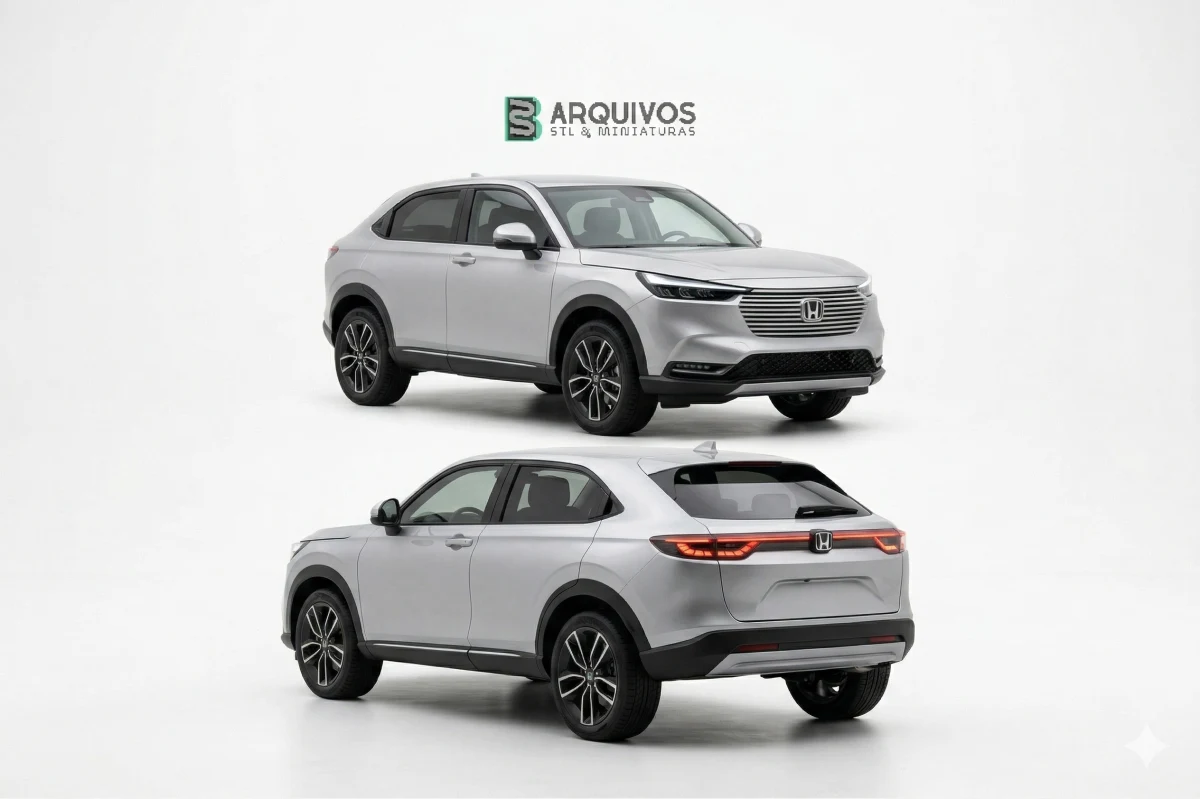 Modelo 3D STL - Honda HR-V 2022 — foto 5